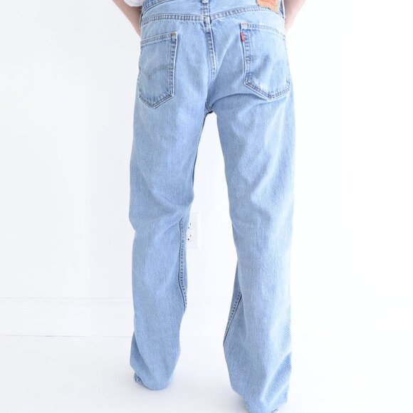 Levi's Light Blue Men's Straight Jeans - Picture 1 of 15